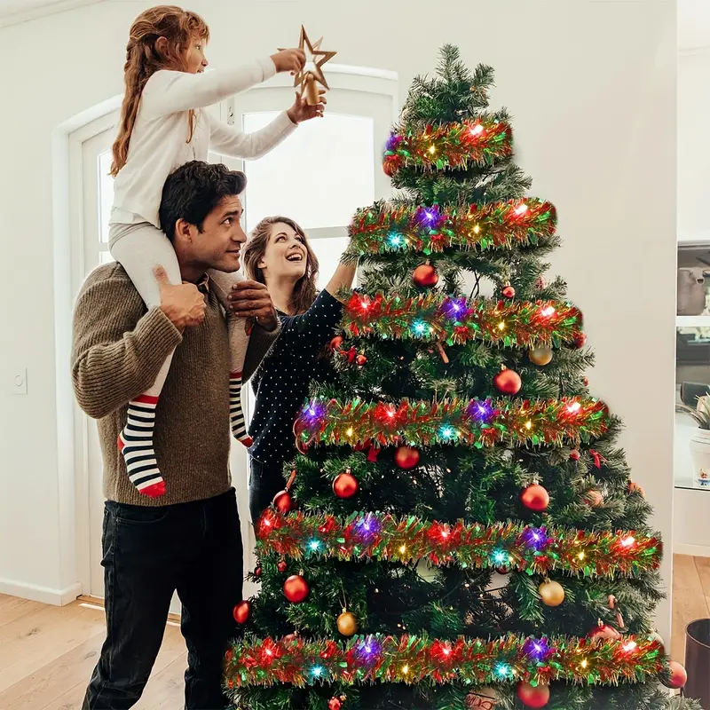 Lot de 2 Guirlandes de Noel Lumineuse – Image 3