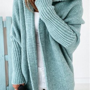 Esmeralda - Cardigan décontracté à capuche
