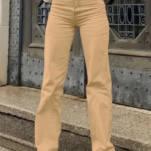 Elisse - Jean décontracté taille haute à jambe large