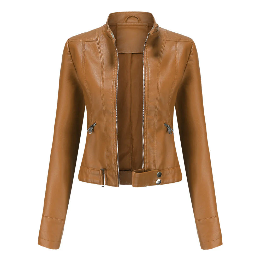 Mila - Veste en cuir élégante – Image 3