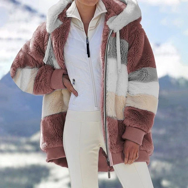 Veste polaire à capuche - Azalea – Image 4