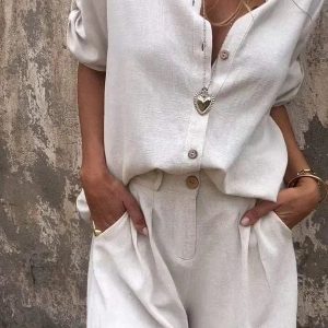 Linnea™ | Ensemble en lin léger et respirant