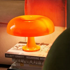 Lampe champignon vintage – Lampe design rétro italien lumière douce