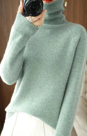 Maisie - Pull élégant en maille de cachemire pour femme – Image 4