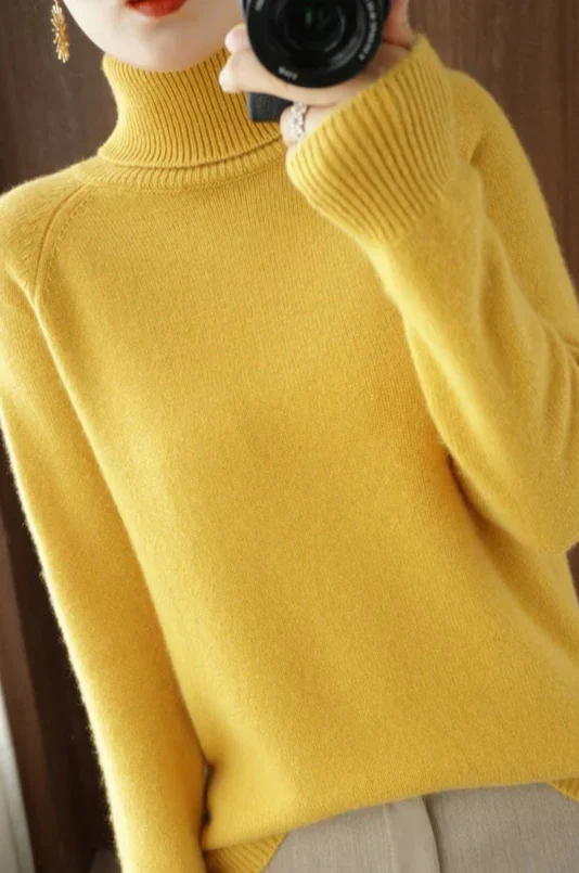 Maisie - Pull élégant en maille de cachemire pour femme – Image 5