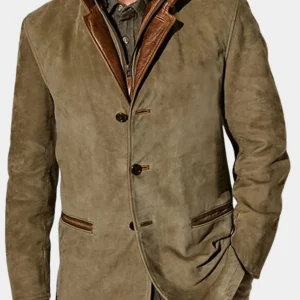 Veste Homme en Mélange de Laine – Chaleur, Confort et Élégance