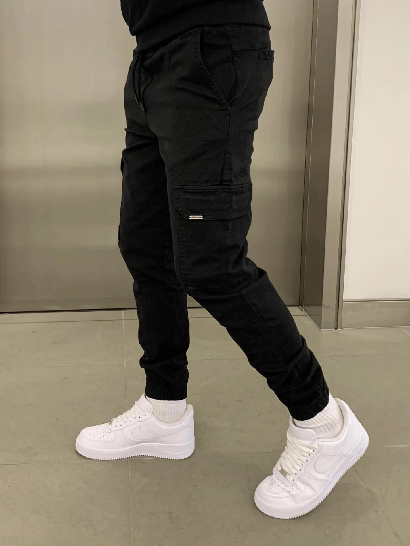 Jogger cargo pour homme coupe décontractée – pantalon confortable et moderne avec poches pratiques – Image 3