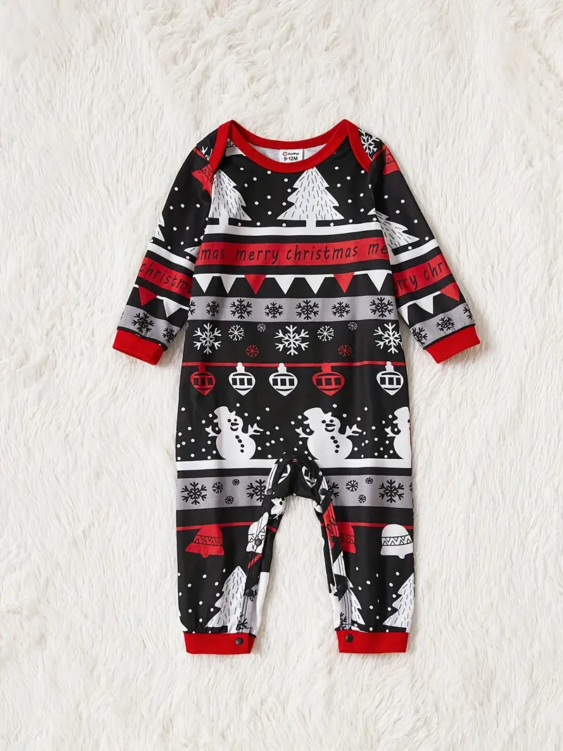 Ensemble Pyjama Famille Noel Thème Sapin de Noel – Image 5