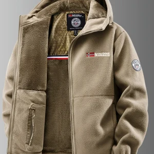 Veste polaire thermique pour homme – chaleur maximale, coupe-vent et confort hivernal durable