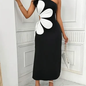 Zelda - Robe asymétrique à la mode pour femme