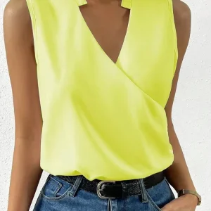 Marie - Top femme chic sans manches