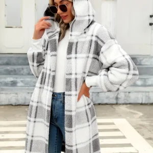 Rachel - Cardigan à capuche à manches longues pour femmes