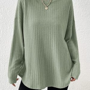 Camille - Pull élégant en maille côtelée