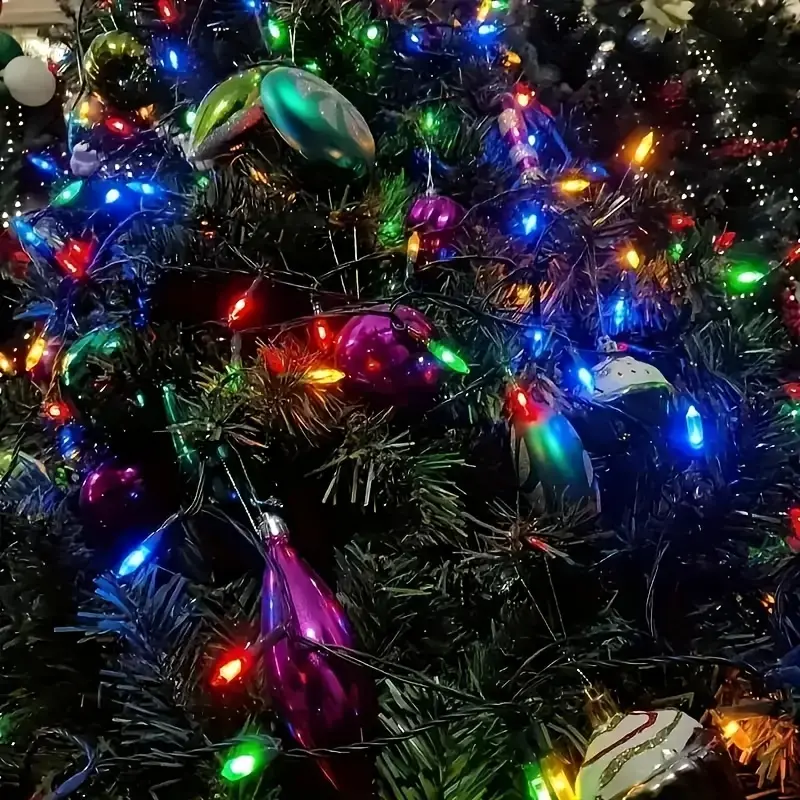 Guirlande Lumineuse Multicolore Sapin de Noel – Image 3