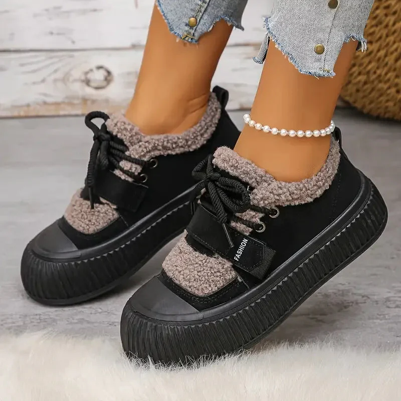 Baskets d’Hiver Femme Chaudes – Confort, Style et Adhérence – Image 5