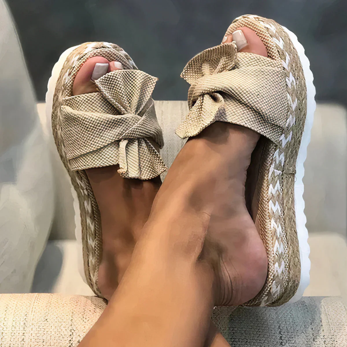 Sarah - Sandales à plateforme espadrilles pour femmes – Image 3