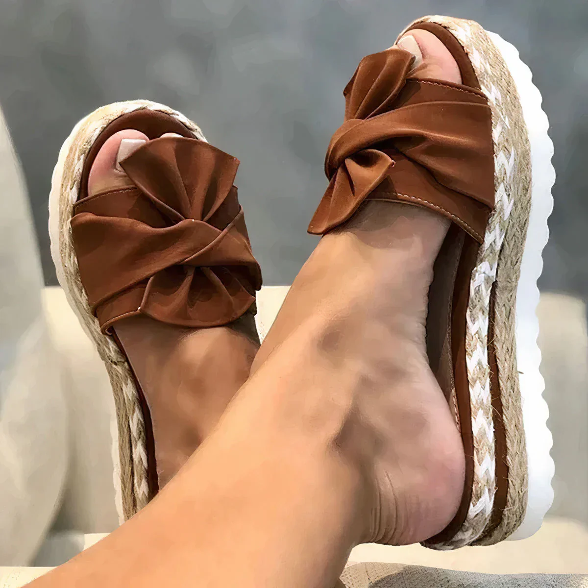 Sarah - Sandales à plateforme espadrilles pour femmes – Image 4