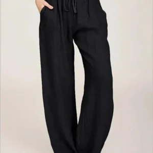 Virginia - Pantalon en lin et coton