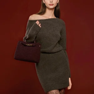Sac fourre-tout en daim tissé Always Chic