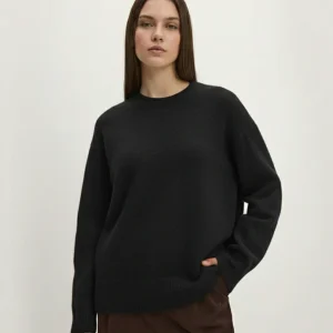 Pull en Maille Premium | Noémie – Noir