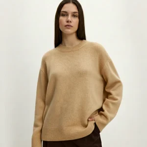 Pull en Maille Premium | Sophie – Beige Clair