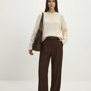 Pull en Maille Premium | Amélie – Ivoire