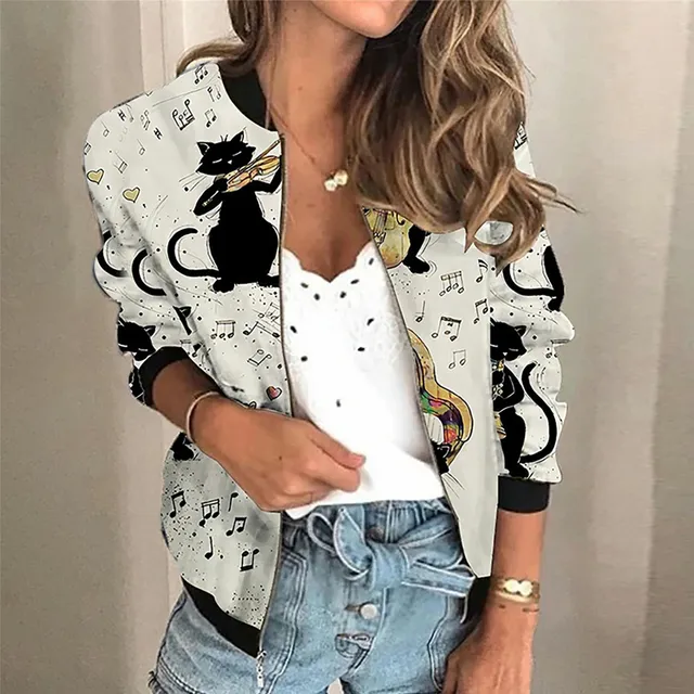 Mercy - Veste zippée imprimée – Image 5