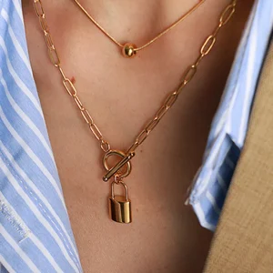 Collier cadenas multicouche
