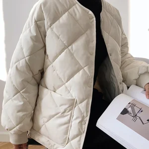 Veste Matelassée Légère | Coupe Ample | Style Élégant