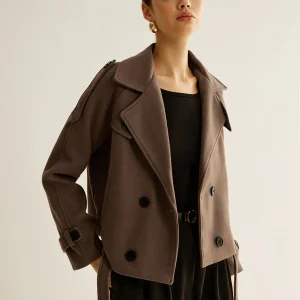 Veste Courte à Double Boutonnage | Élégance Intemporelle | Coupe Structurée