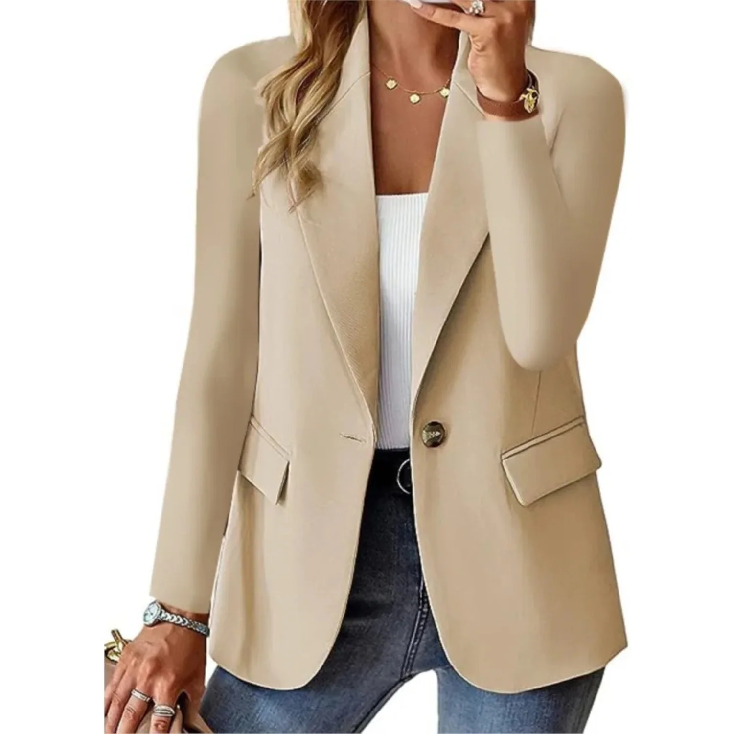 Zoé - Slim-Fit Blazer Moderne et Élégant – Image 8