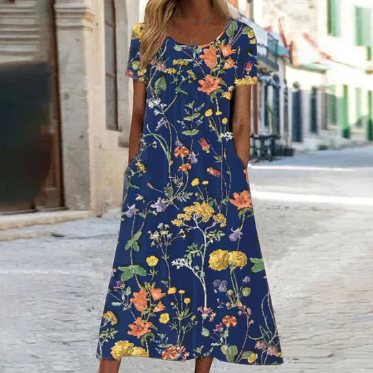 Heirich - Robe estivale à motif floral bohème – Image 4