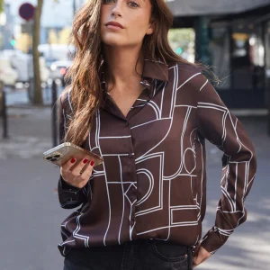 CHEMISIER GEOMETRIQUE