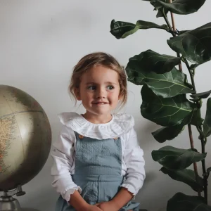 Barboteuse MARIUS coton Bleu de Nîmes