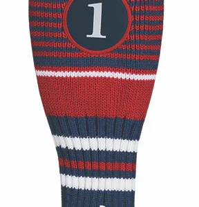 Callaway - Couvre Driver - PomPom - Bleu/rouge/blanc