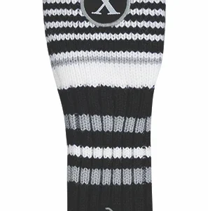 Callaway - Couvre Hybride - PomPom - Noir/Blanc/Gris