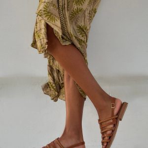 Sandales Parisse - camel