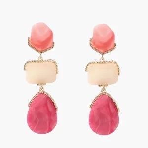 Boucles d'oreilles pendantes géométriques Boho Chic