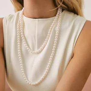 Collier de perles double couche Always Chic