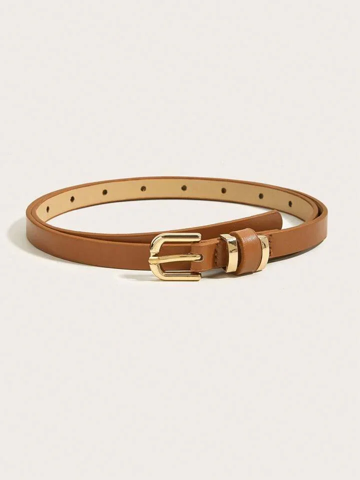 Ceinture à boucle ardillon au design vintage – Image 4