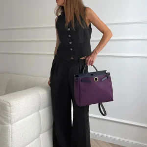 Ensemble pantalon assorti en coton et lin Always Chic