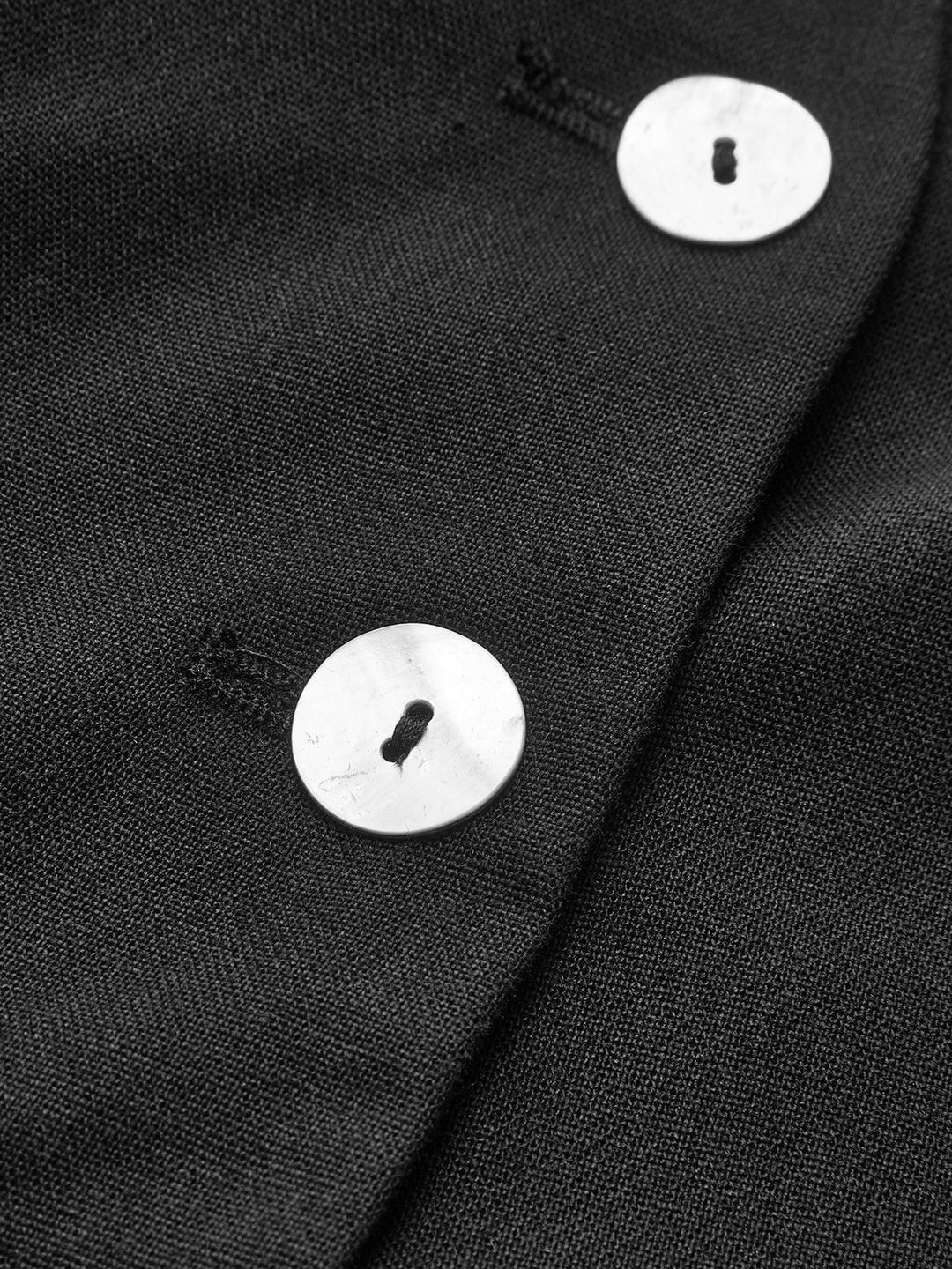 Ensemble pantalon assorti en coton et lin Always Chic – Image 7