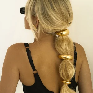 Élastiques à cheveux en acier inoxydable