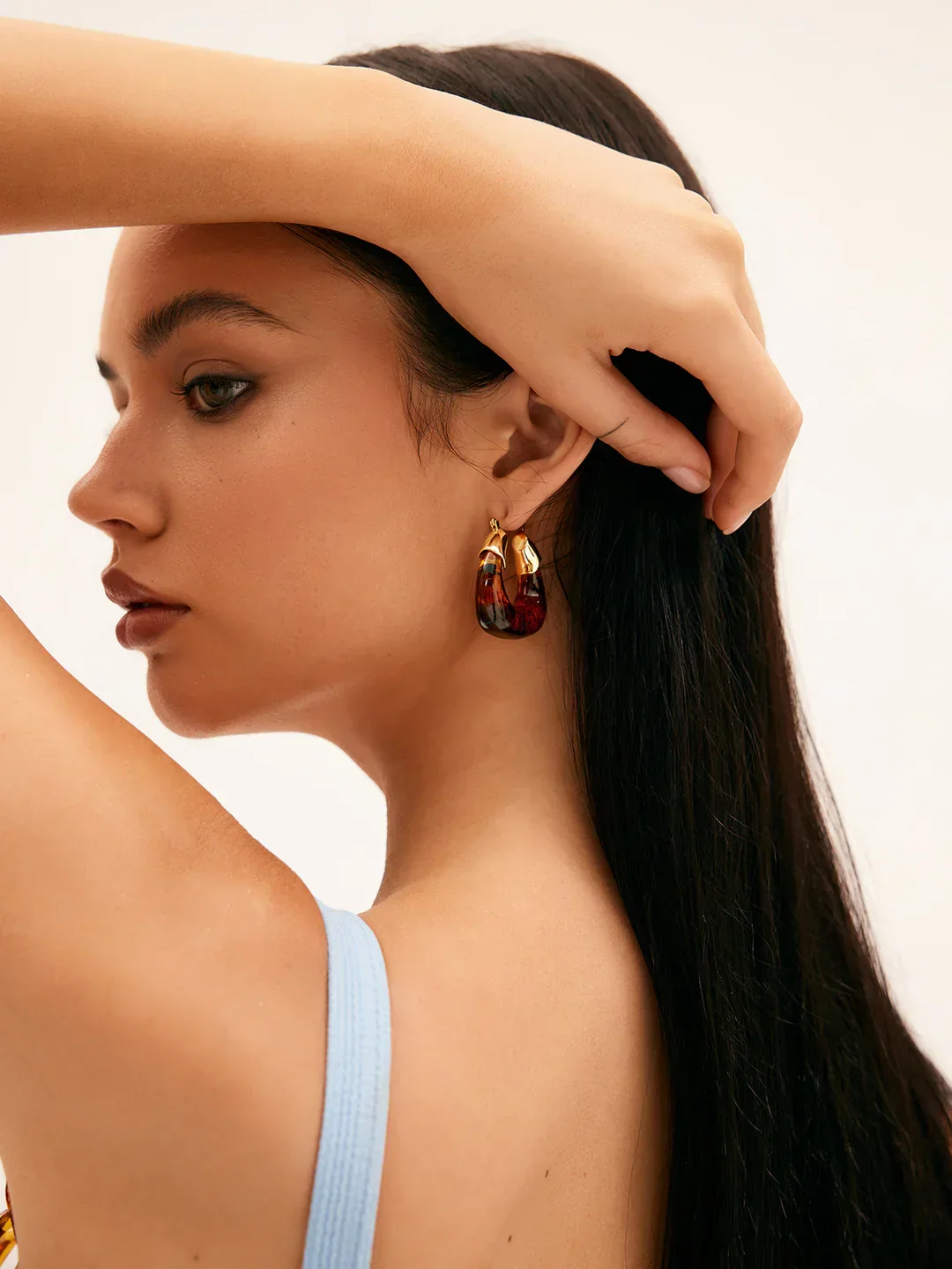 Boucles d'oreilles créoles – Image 4