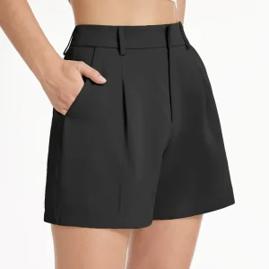 Short taille haute uni