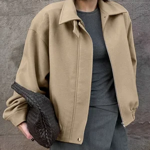 Veste polo zippée unie Leisure