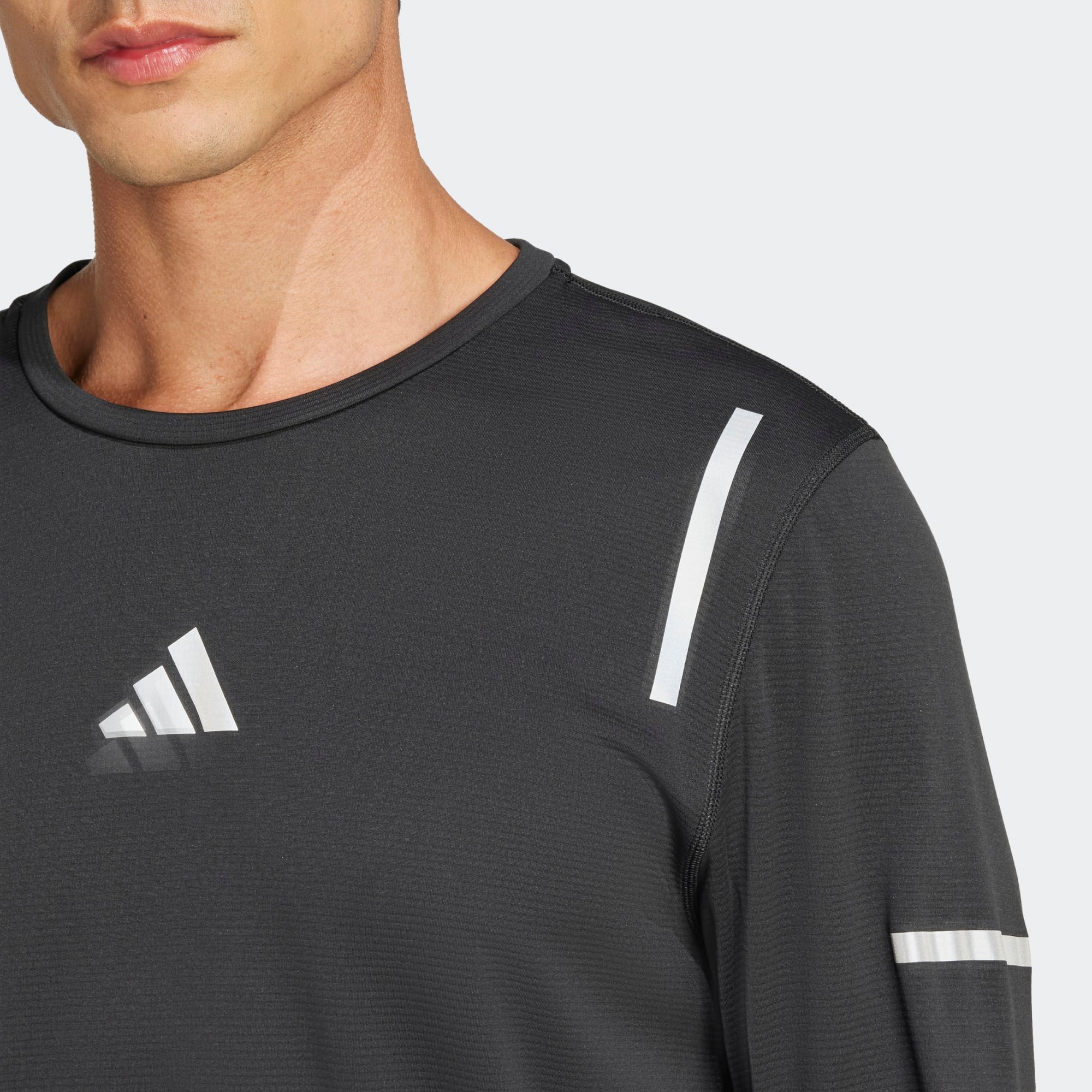 ADIDAS - T-SHIRT MANCHES LONGUES ULT HIVIS LS - M – Image 3