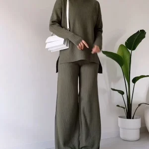 Ensemble Pull & Pantalon Fluide | Minimaliste & Confortable