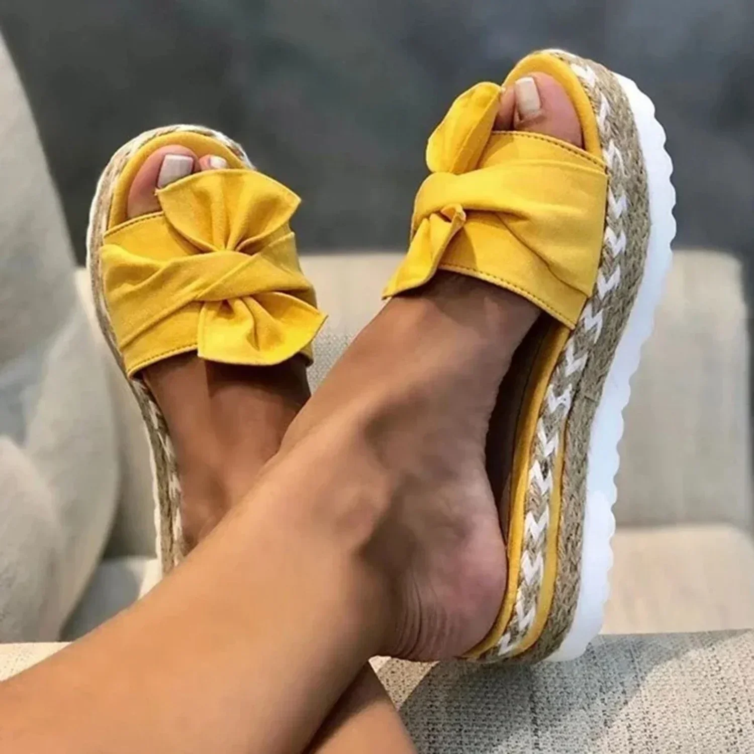 Sarah - Sandales à plateforme espadrilles pour femmes – Image 5
