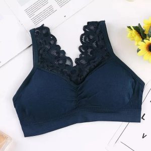 Soutien-gorge en dentelle sans armature – Confort léger et élégance